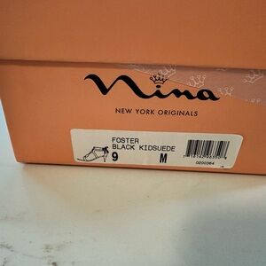 Nina Elegant Black and White Shoes